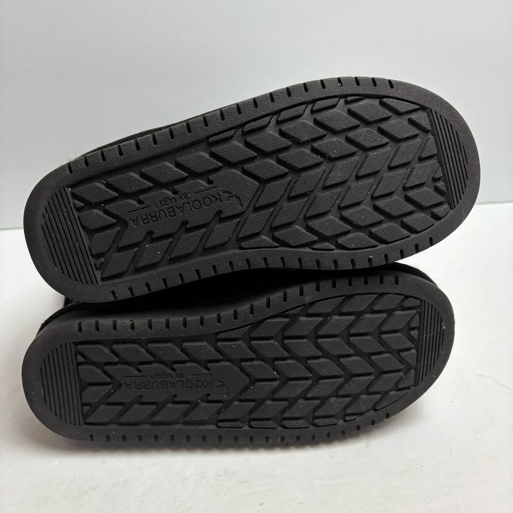 Koolaburra by Ugg Black Suede Snow Boots Koola Tall Kids size 3